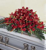 Ankara Sincan Demetevler Çiçekçi firma ürünümüz tabut üstü çelenk cenazeye cenaze çiçeği