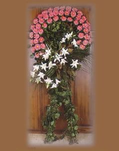 Ankara Sincan çiçek gönder firması şahane ürünümüz çelenk cenazeye çiçek siparişi cenaze çiçeği