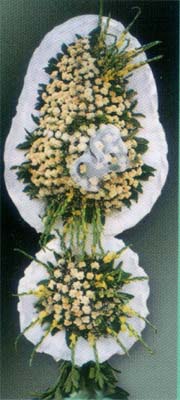 Ankara Sincan Elvankent Çiçekçi firma ürünümüz Çift katlı düğün nikah açılış çiçekleri